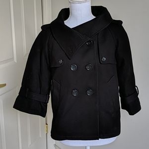 Loft sz. S black short trenchcoat
